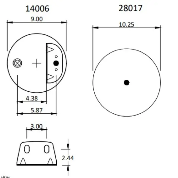 Trailer Air Spring Replaces 1R12-372, W01-358-9471, 1R12-504