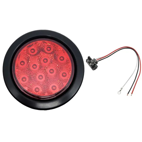 TR56115 4\" Three Functions LED Round Tail Light
