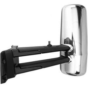Driver Side Chrome Door Mirror for Kenworth T680