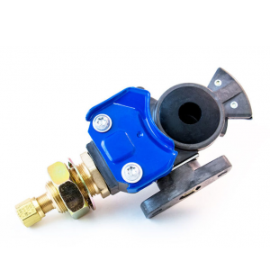 Blue Service Gladhand with Shut-off Valve Replaces 441072
