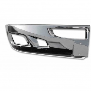 Right Side Chrome Bumper with Holes for 2008-2017 Kenworth T660