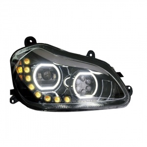 Right Side Projector Headlight with LED for Kenworth T680 Trucks